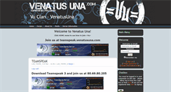 Desktop Screenshot of clan.www.venatusuna.com